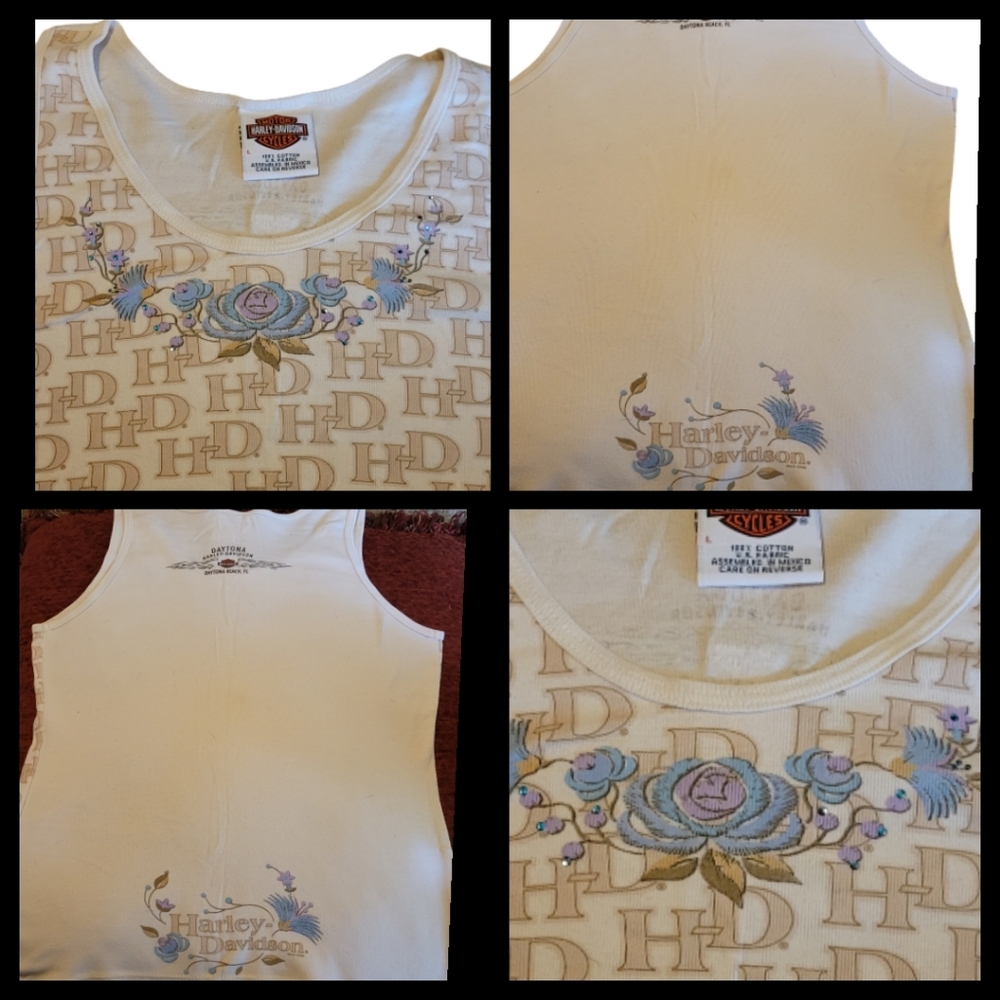 Ladies Harley Davidson Tank Top M